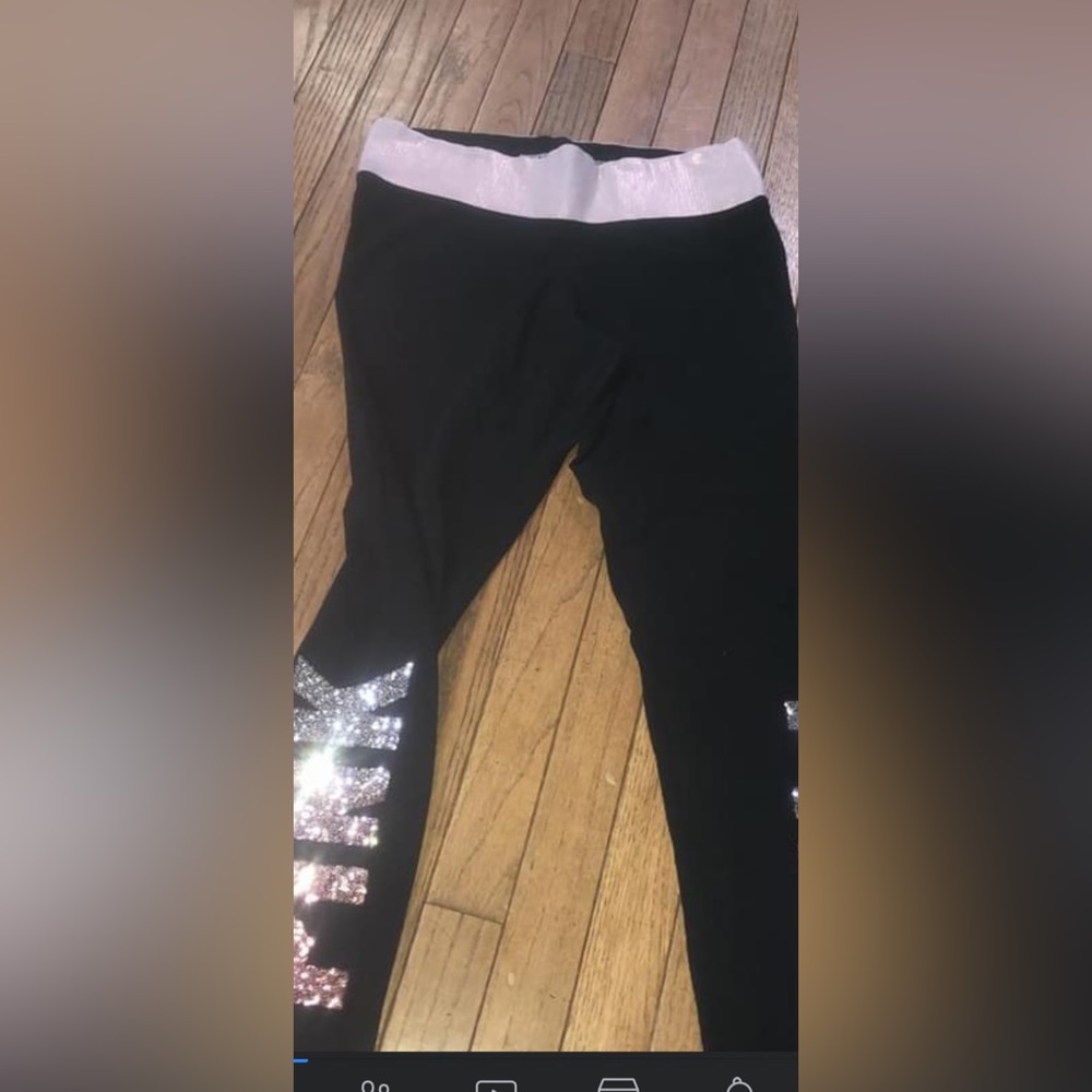 Pink leggings